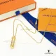 【2026】LV【LOUIS VUITTON】ネックレス、新しいネックレス万能シンプルファッションオーナメント 240813