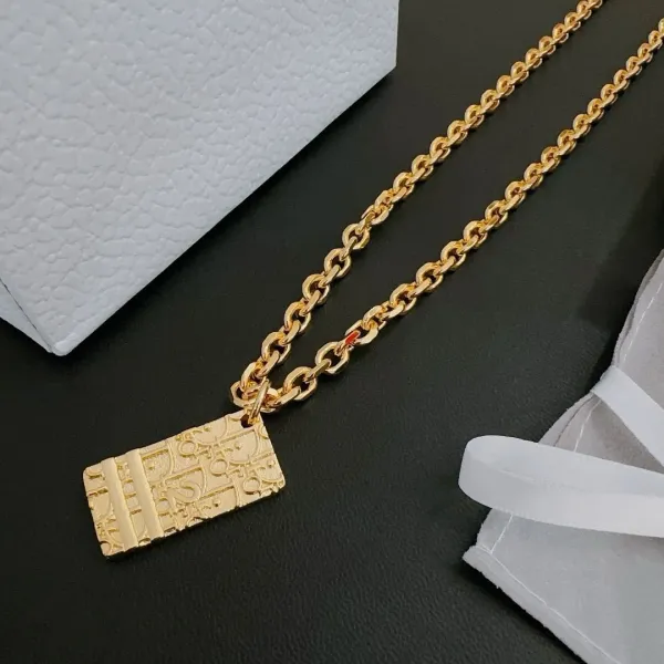 【2026】【DIOR】ネックレス、新しいネックレス万能シンプルファッションオーナメント240812