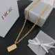 【2026】【DIOR】ネックレス、新しいネックレス万能シンプルファッションオーナメント240812