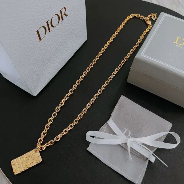 【2026】【DIOR】ネックレス、新しいネックレス万能シンプルファッションオーナメント240812
