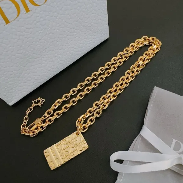 【2026】【DIOR】ネックレス、新しいネックレス万能シンプルファッションオーナメント240812