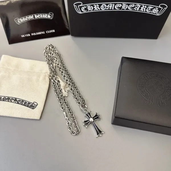 【2026】【CHROME HEARTS】ネックレス、新しいネックレス万能シンプルファッションオーナメント240812