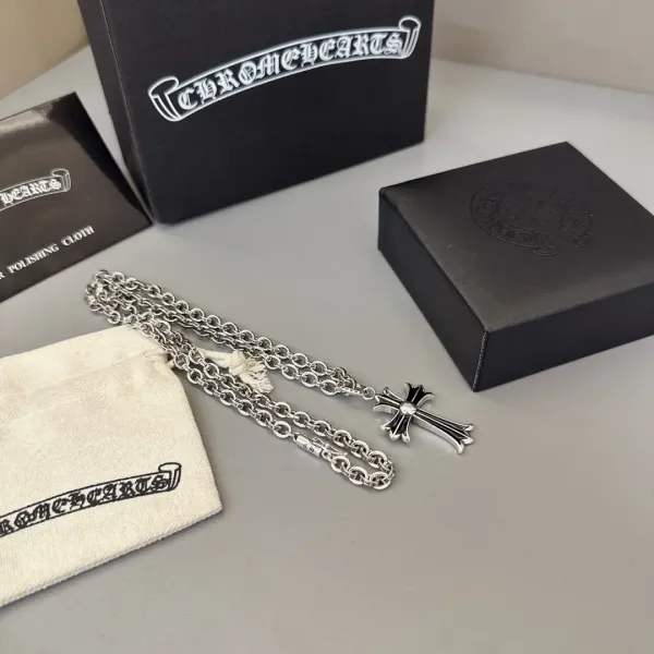 【2026】【CHROME HEARTS】ネックレス、新しいネックレス万能シンプルファッションオーナメント240812