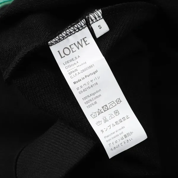 【2026】【LOEWE 公式旗艦店】ロエベ 丸首の衛衣 スウェット ご好評に付き再入荷 240811