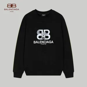 【2026】【BALENCIAGA 公式旗艦店】バレンシアガ 丸首の衛衣 スウェット ご好評に付き再入荷 240809