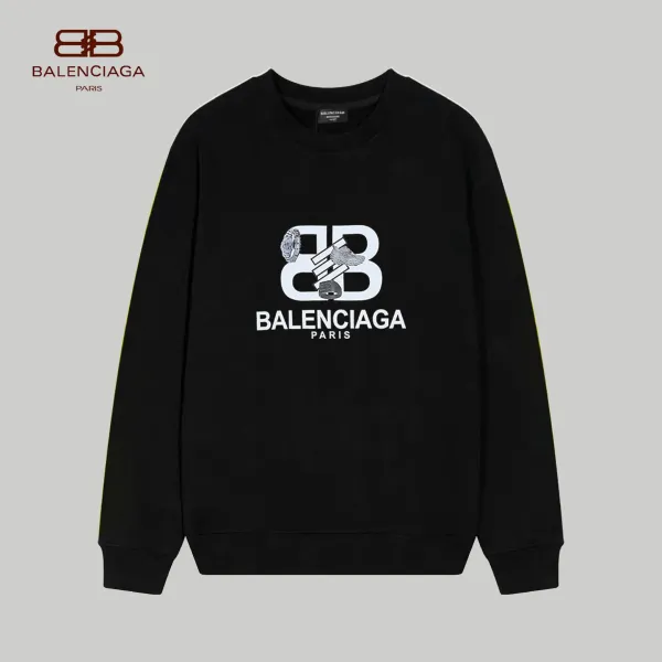【2026】【BALENCIAGA 公式旗艦店】バレンシアガ 丸首の衛衣 スウェット ご好評に付き再入荷 240809
