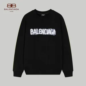 【2026】【BALENCIAGA 公式旗艦店】バレンシアガ 丸首の衛衣 スウェット ご好評に付き再入荷 240809