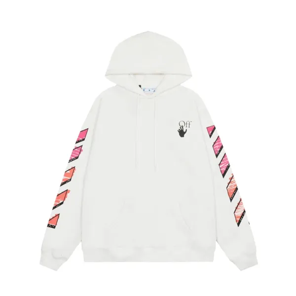 【2026】【OFF-WHITE  公式旗艦店】オフホワイトパーカースウェットご好評に付き再入荷 240806