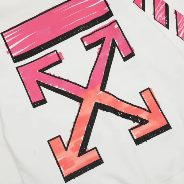 【2026】【OFF-WHITE  公式旗艦店】オフホワイトパーカースウェットご好評に付き再入荷 240806