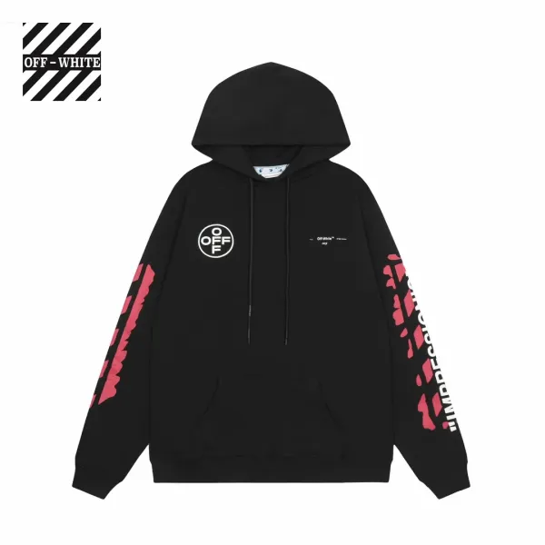 【2026】【OFF-WHITE  公式旗艦店】オフホワイトパーカースウェットご好評に付き再入荷 240806