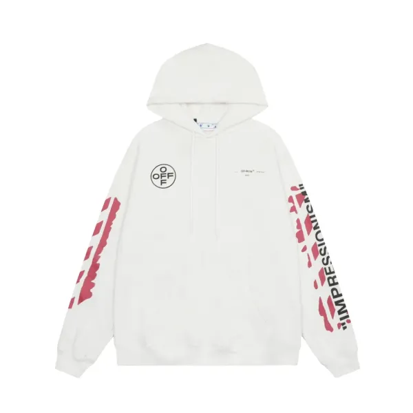 【2026】【OFF-WHITE  公式旗艦店】オフホワイトパーカースウェットご好評に付き再入荷 240806