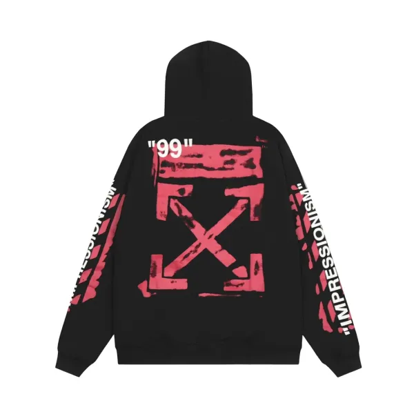 【2026】【OFF-WHITE  公式旗艦店】オフホワイトパーカースウェットご好評に付き再入荷 240806