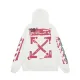 【2026】【OFF-WHITE  公式旗艦店】オフホワイトパーカースウェットご好評に付き再入荷 240806