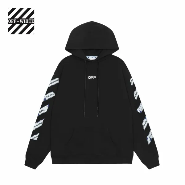 【2026】【OFF-WHITE  公式旗艦店】オフホワイトパーカースウェットご好評に付き再入荷 240806