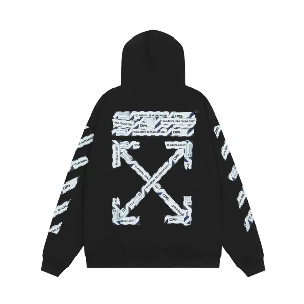 【2026】【OFF-WHITE  公式旗艦店】オフホワイトパーカースウェットご好評に付き再入荷 240806
