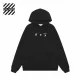 【2026】【OFF-WHITE  公式旗艦店】オフホワイトパーカースウェットご好評に付き再入荷 240806