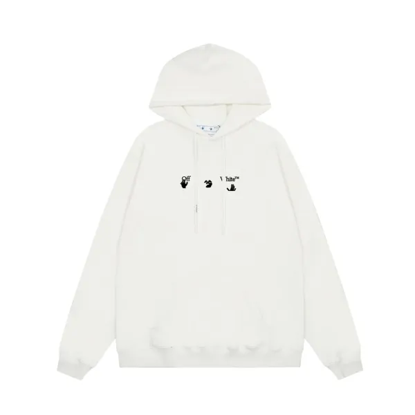 【2026】【OFF-WHITE  公式旗艦店】オフホワイトパーカースウェットご好評に付き再入荷 240806