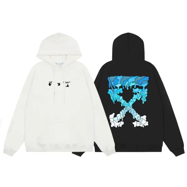 【2026】【OFF-WHITE  公式旗艦店】オフホワイトパーカースウェットご好評に付き再入荷 240806