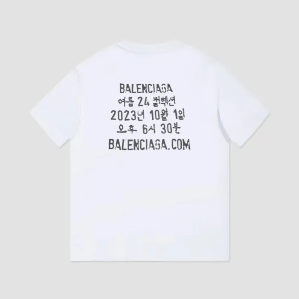 【2026】【BALENCIAGA  公式旗艦店】バレンシアガ  Tシャツ ご好評に付き再入荷 240731