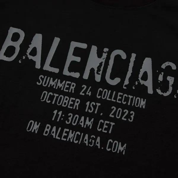 【2026】【BALENCIAGA  公式旗艦店】バレンシアガ  Tシャツ ご好評に付き再入荷 240731