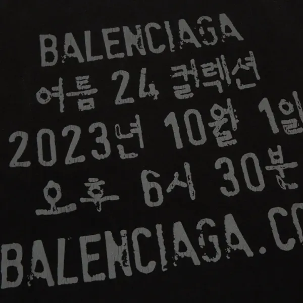 【2026】【BALENCIAGA  公式旗艦店】バレンシアガ  Tシャツ ご好評に付き再入荷 240731