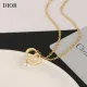 【2026】【DIOR】ネックレス、新しいネックレス万能シンプルファッションオーナメント 240730