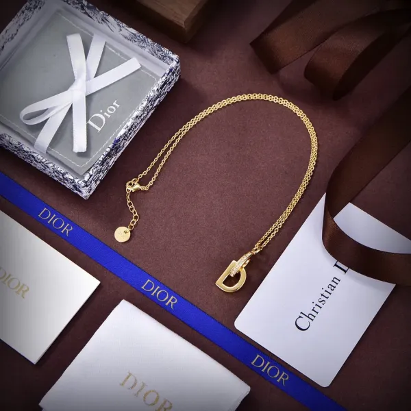 【2026】【DIOR】ネックレス、新しいネックレス万能シンプルファッションオーナメント 240730