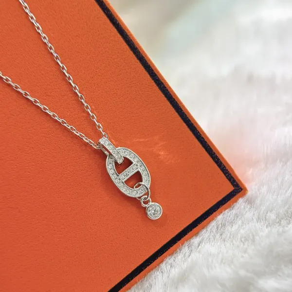 【2026】【HERMES】ネックレス、新しいネックレス万能シンプルファッションオーナメント 240730