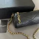 【2026】【YSL SAINT LAURENT 公式旗艦店】サンローラン   斜めがけバッグ 当日出荷 好評に付き再入荷！20*10CM  240722