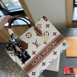 【2026】LV【LOUIS VUITTON 公式旗艦店】ルイヴィトン  ハンドバッグ 当日出荷 好評に付き再入荷！35CM  1240722