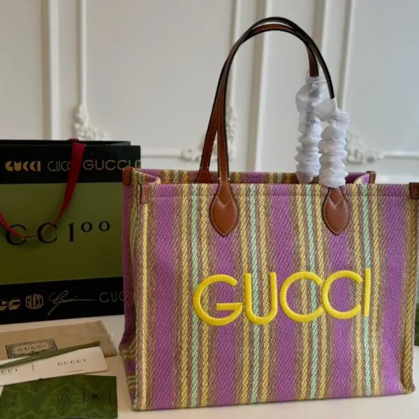 【2026】【GUCCI 公式旗艦店】グッチ ハンドバッグ 当日出荷 好評に付き再入荷！40*28CM  240724