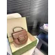 【2026】【GUCCI 公式旗艦店】グッチ 斜めがけバッグ 当日出荷 好評に付き再入荷！19*17.5CM  240724