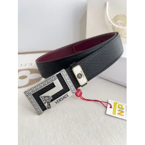 【2026】【VERSACE】(ヴェルサーチ) 3.8cmベルト メンズ 24706