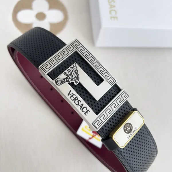 【2026】【VERSACE】(ヴェルサーチ) 3.8cmベルト メンズ 24706