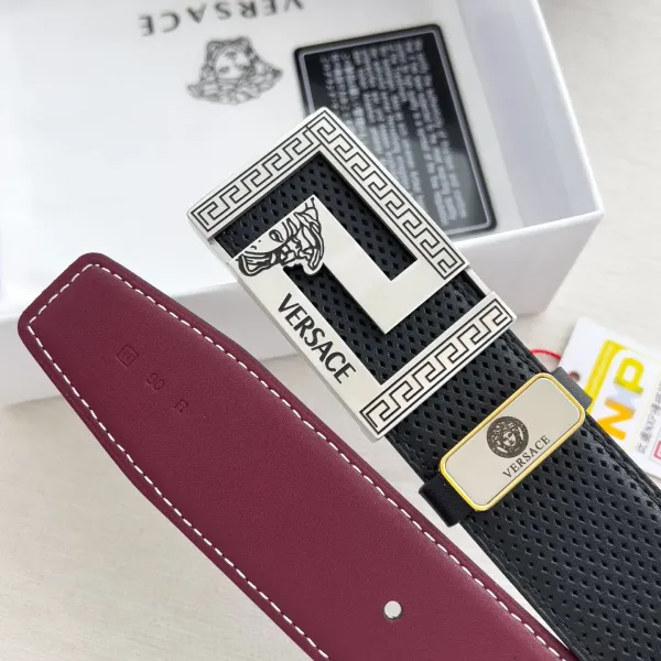 【2026】【VERSACE】(ヴェルサーチ) 3.8cmベルト メンズ 24706