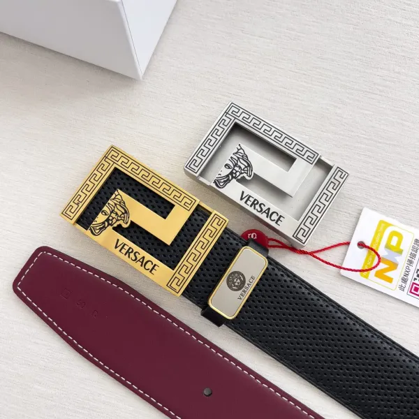 【2026】【VERSACE】(ヴェルサーチ) 3.8cmベルト メンズ 24706