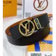 【2026】LV【LOUIS VUITTON】(ルイヴィトン) 3.8cmベルト メンズ  24706