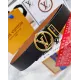 【2026】LV【LOUIS VUITTON】(ルイヴィトン) 3.8cmベルト メンズ  24706