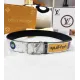 【2026】LV【LOUIS VUITTON】(ルイヴィトン) 3.8cmベルト メンズ  24706