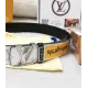 【2026】LV【LOUIS VUITTON】(ルイヴィトン) 3.8cmベルト メンズ  24706