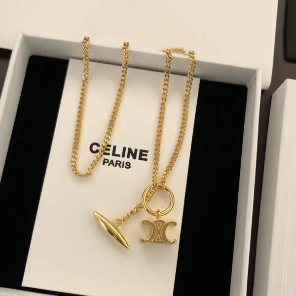 【2026】【CELINE】ネックレス、新しいネックレス万能シンプルファッションオーナメント 2474