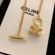 【2026】【CELINE】ネックレス、新しいネックレス万能シンプルファッションオーナメント 2474