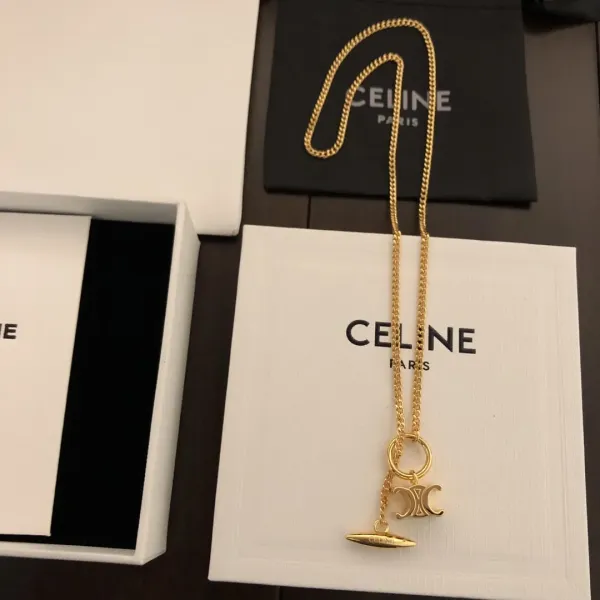 【2026】【CELINE】ネックレス、新しいネックレス万能シンプルファッションオーナメント 2474