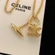 【2026】【CELINE】ネックレス、新しいネックレス万能シンプルファッションオーナメント 2474