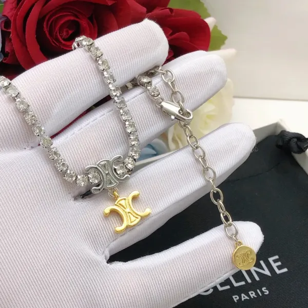 【2026】【CELINE】ネックレス、新しいネックレス万能シンプルファッションオーナメント 2474
