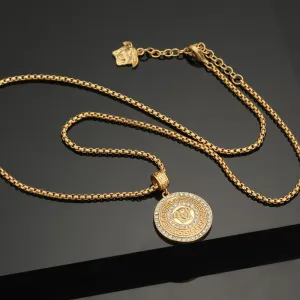 【2026】【VERSACE】ネックレス、新しいネックレス万能シンプルファッションオーナメント 2474