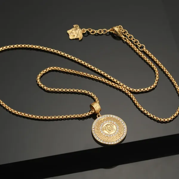 【2026】【VERSACE】ネックレス、新しいネックレス万能シンプルファッションオーナメント 2474