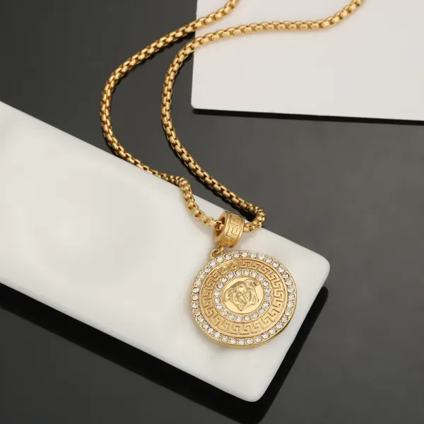 【2026】【VERSACE】ネックレス、新しいネックレス万能シンプルファッションオーナメント 2474