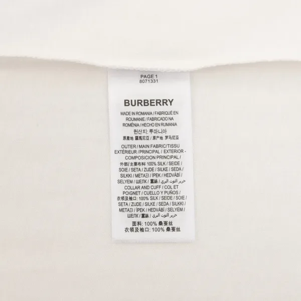 【2026】【BURBERRY  公式旗艦店】バーバリー  Tシャツ ご好評に付き再入荷 24627