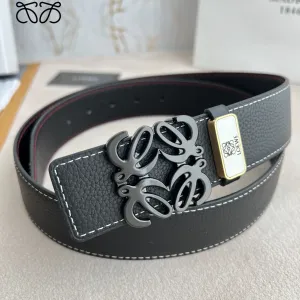 【2026】【LOEWE】(ロエベ)3.8cmベルト メンズ